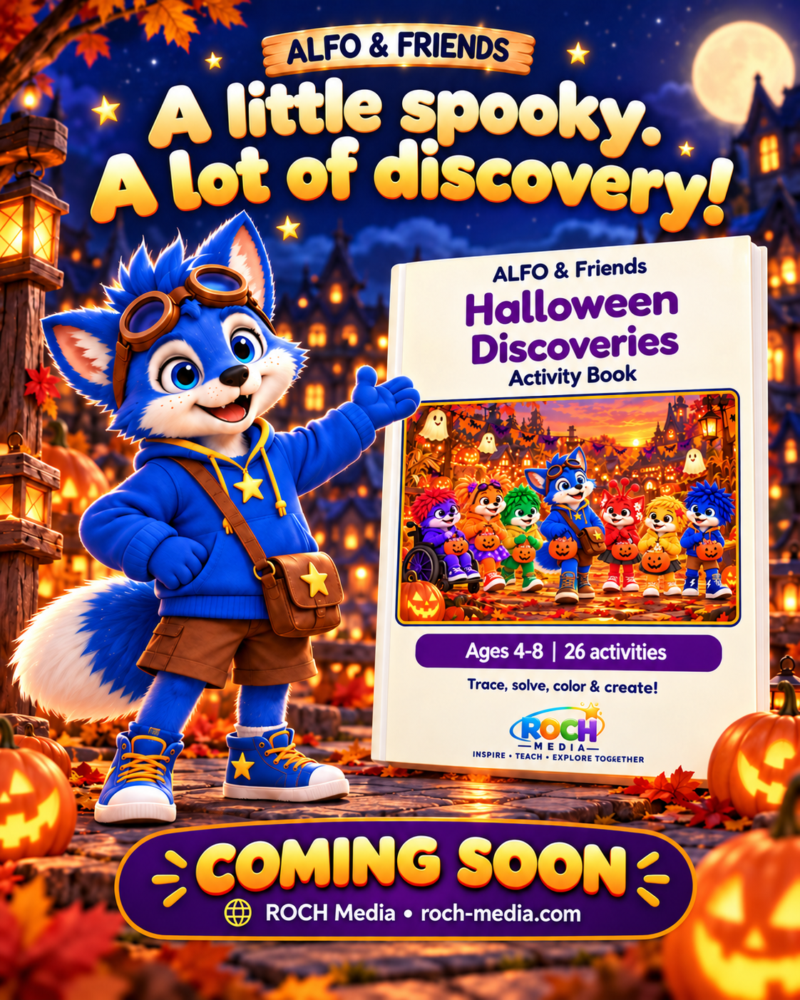 ALFO introduces the Halloween Discoveries activity book